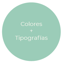 Colores y tipografía